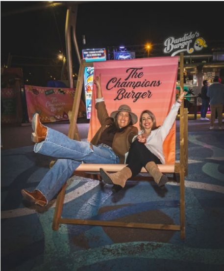 the champions burger — diseño para eventos y activaciones 4
