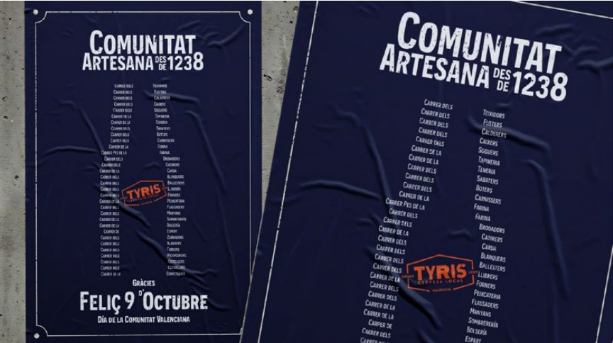 tyris / hijos de rivera — packaging & diseño de campaña 3